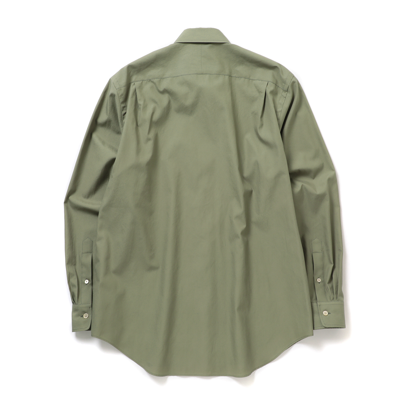 AURALEE / オーラリー | WASHED FINX TWILL SHIRT (メンズ) - Olive