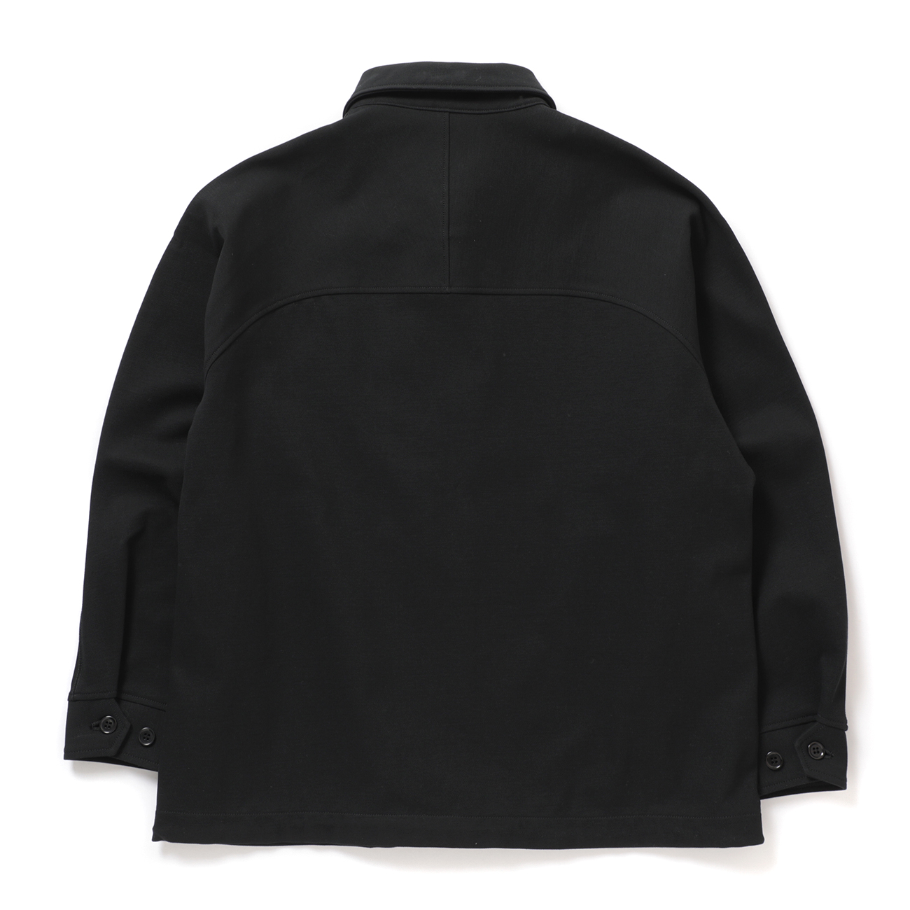 【CHRNIZM】COLLARED CARDIGAN 黒XLノーベルブライト圭吾 CURLY / カーリー | KNIT CHINO-CLOTH ZIP-UP BLOUSON - Black | 通販