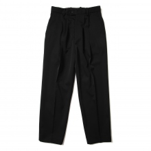 ST.506 WIDE TAPERED TROUSERS - Black