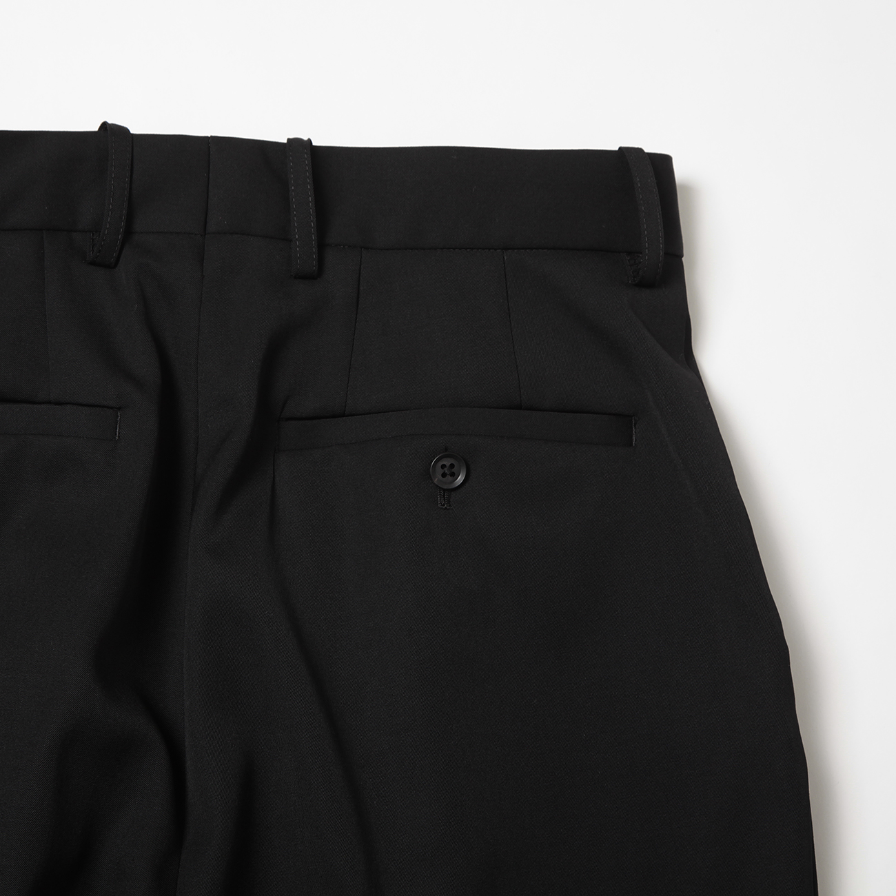 stein / シュタイン | ST.506 WIDE TAPERED TROUSERS - Black | 通販