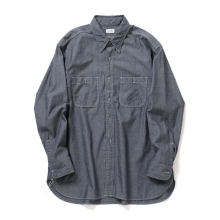 CIOTA / シオタ | USN Chambray Shirt - Navy