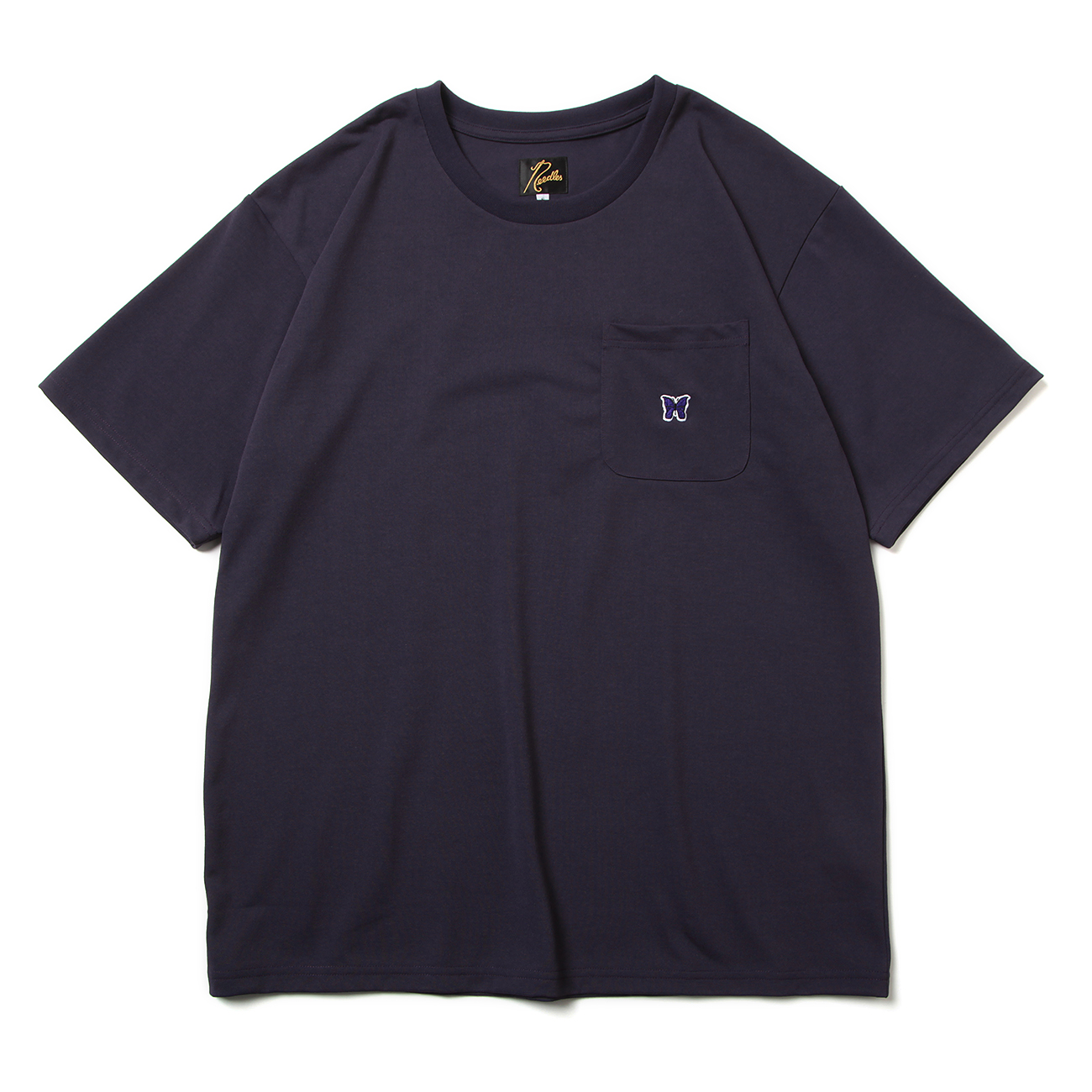 NEEDLES｜ (S/S Crew Neck Tee Poly Jersey - EGGPLANT (PU3 Needles / ニードルズ | S/S Crew Neck Tee - Poly Jersey