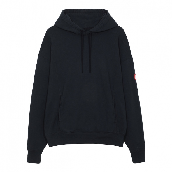 C.E / シーイー | OVERDYE CUT LINE HEAVY HOODY - Black | 通販