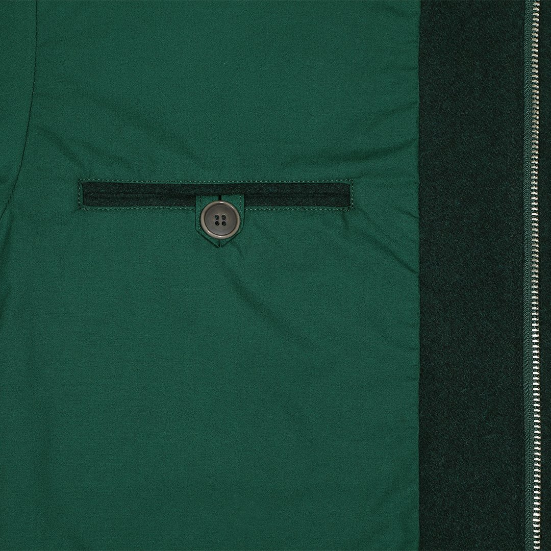 C.E / シーイー | MELTON DECK JACKET - Green | 通販 - 正規