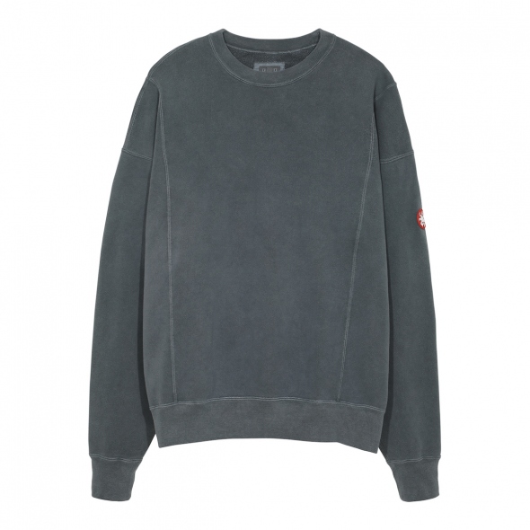 C.E / シーイー | OVERDYE CUT LINE CREW NECK - Grey | 通販