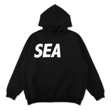 WIND AND SEA / ウィンダンシー | Name Loose fit Hooded Sweatshirt - Black