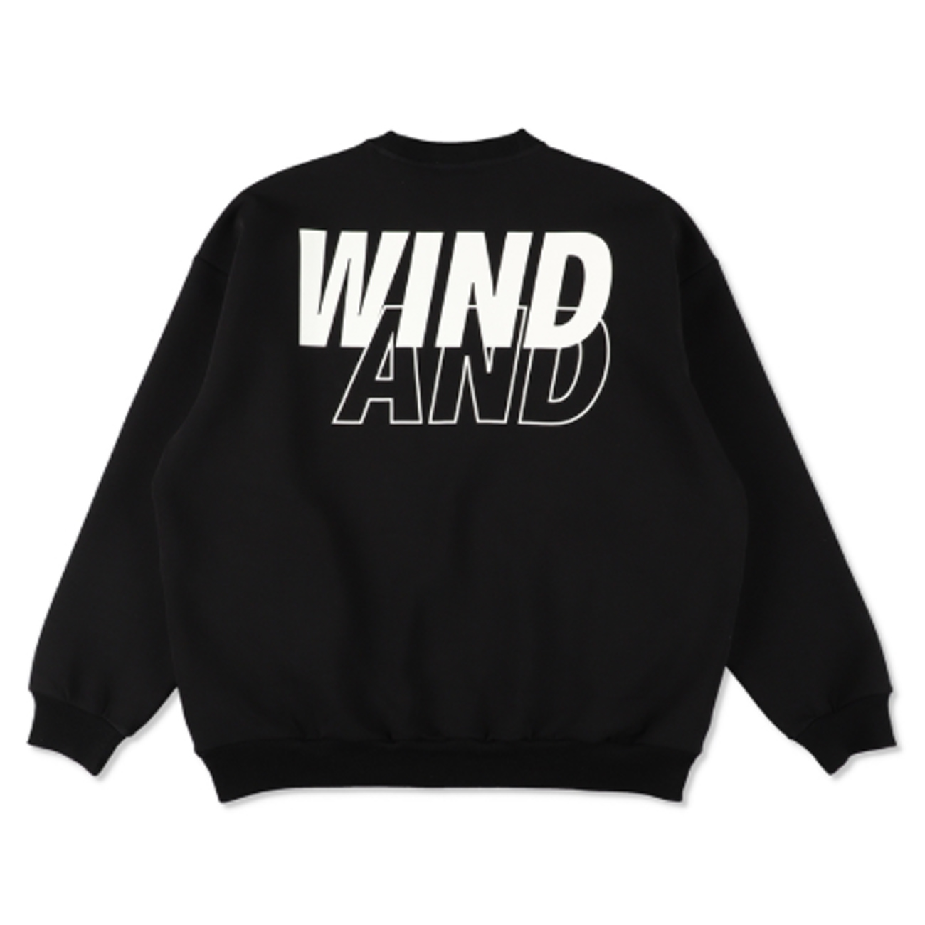 WIND AND SEA / ウィンダンシー | Name Loose fit Crewneck Sweatshirt