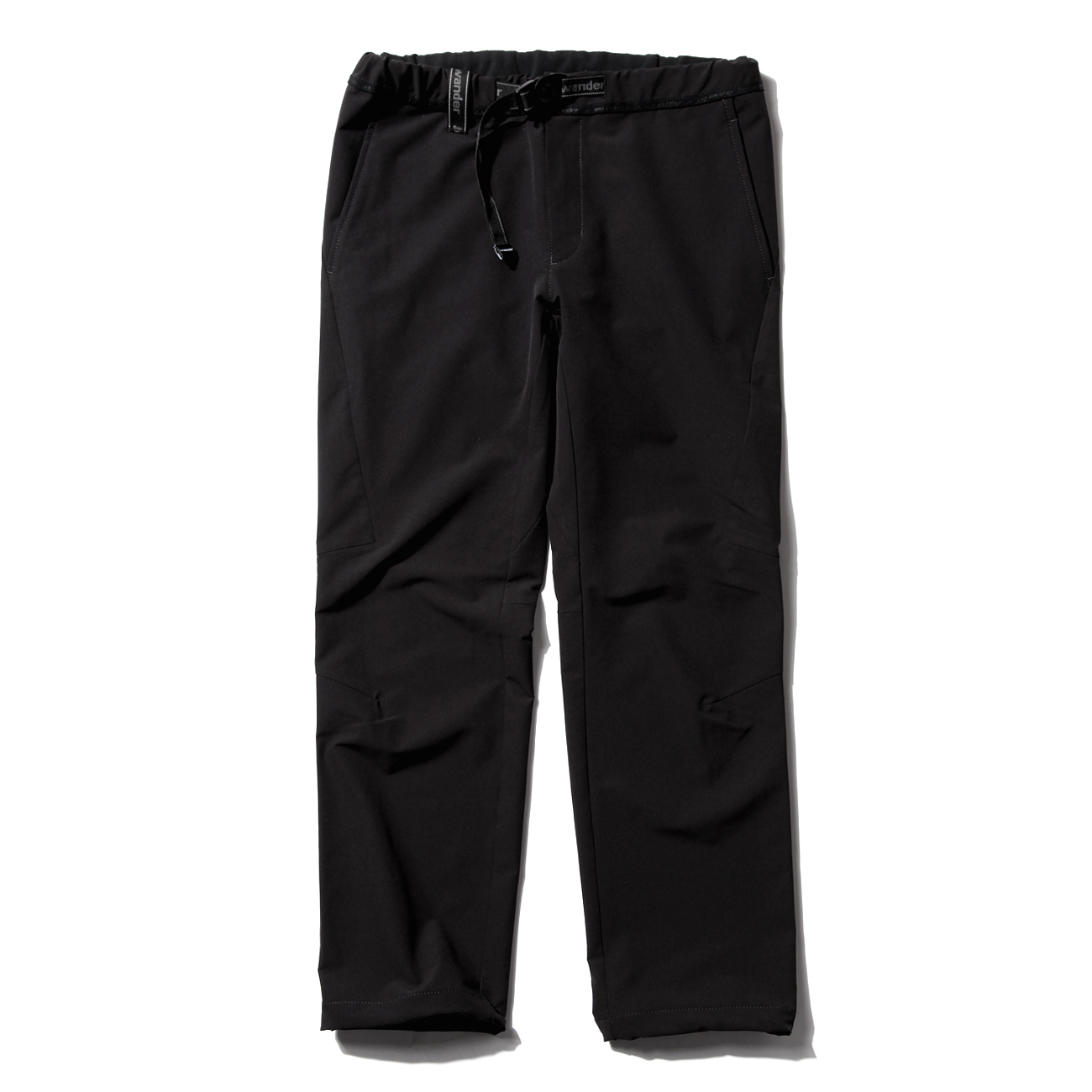 2way stretch long pants - Black