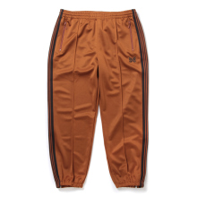 Zipped Track Pant - Poly Smooth - Rust
