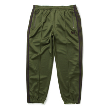 Needles / ニードルズ | Zipped Track Pant - Poly Smooth - Olive