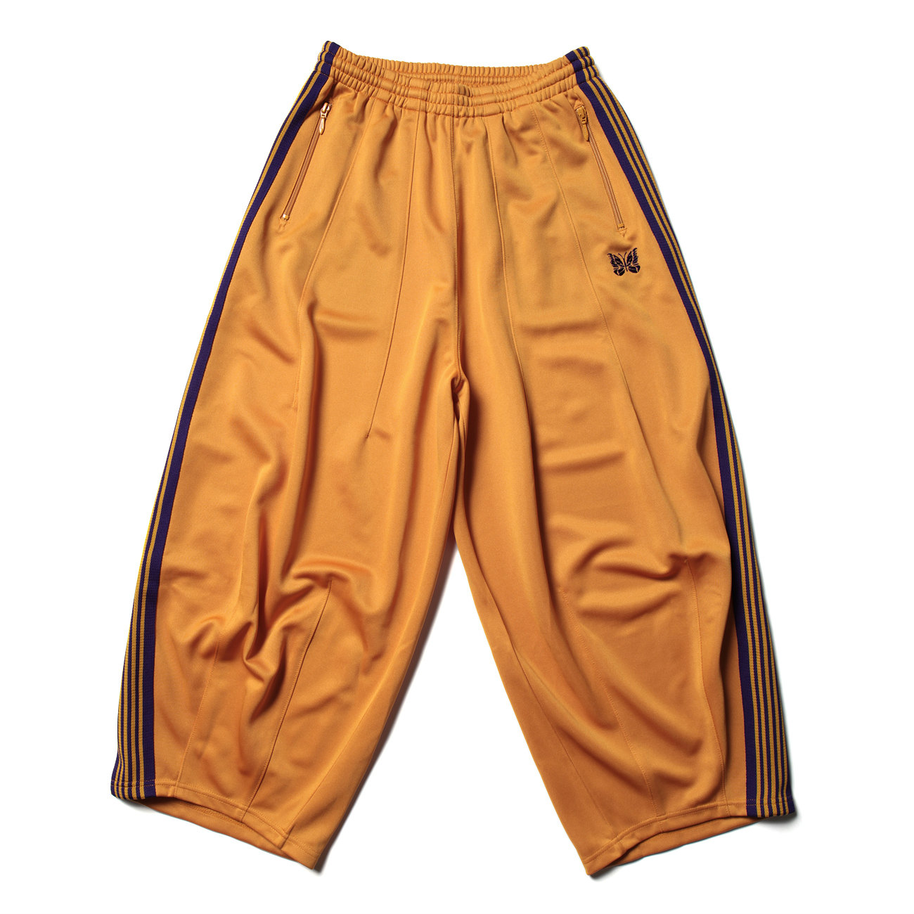 Needles / ニードルズ | H.D. Track Pant - Poly Smooth - Yellow Gold