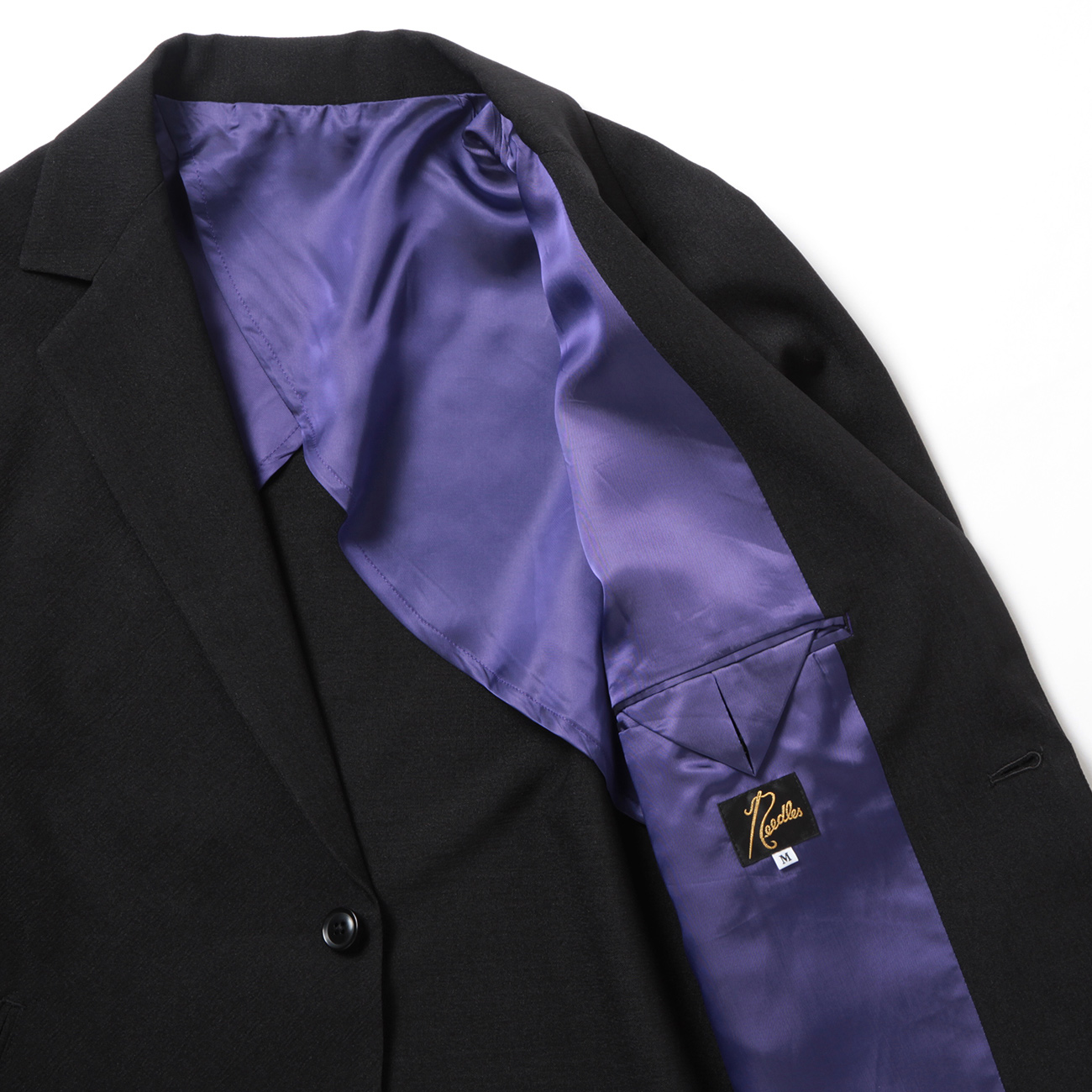 Needles / ニードルズ | Miles Jacket - Poly Chambray - Black