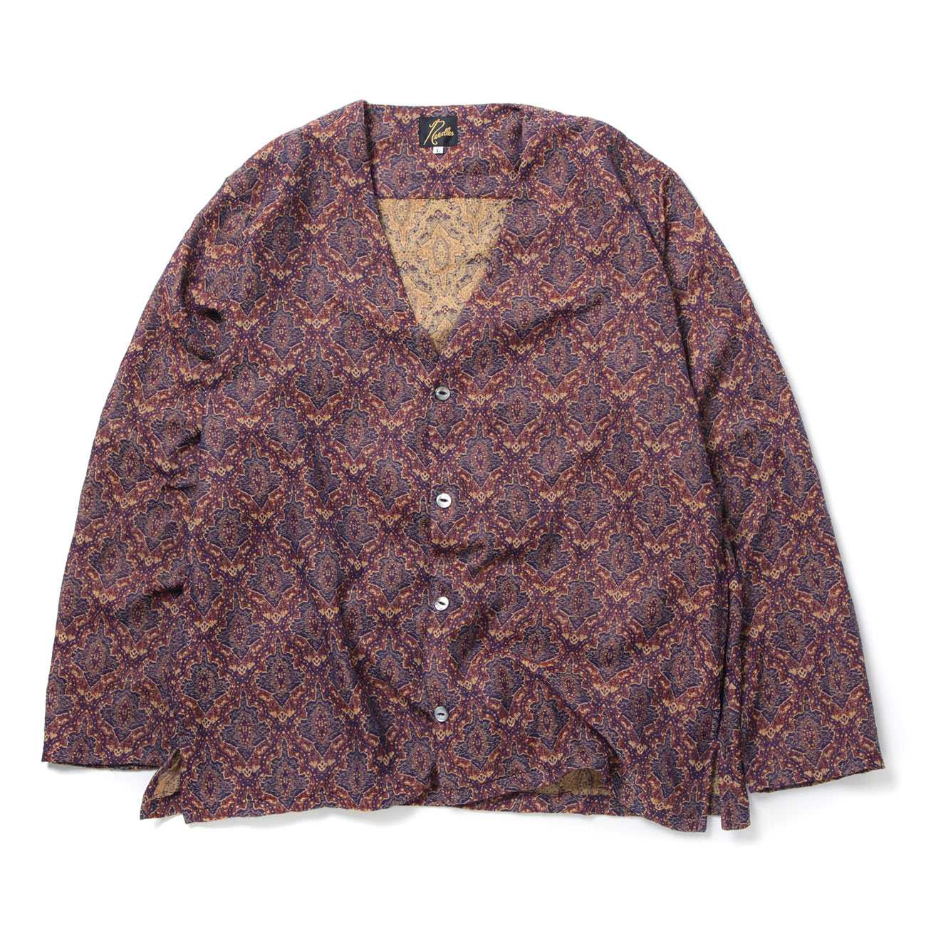 Needles / ニードルズ | Cardigan Jacket - Poly India Jq. - Navy