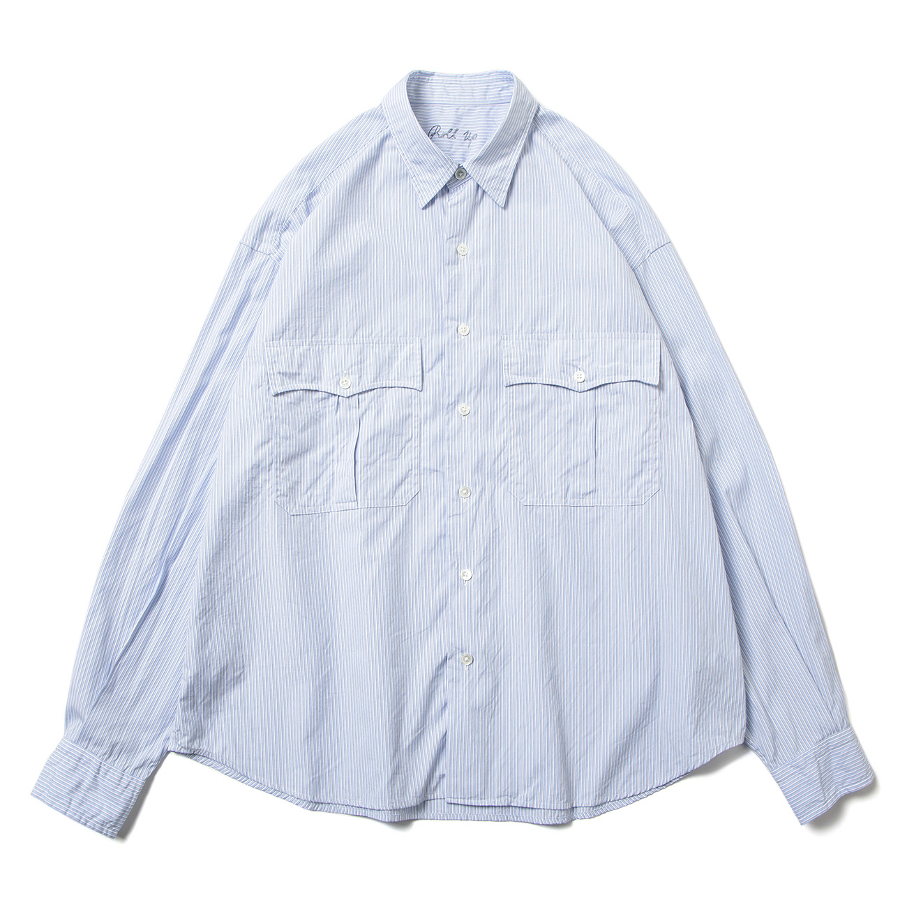Porter Classic / ポータークラシック | ROLL UP STRIPE SHIRT