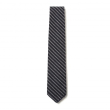 ENGINEERED GARMENTS / エンジニアドガーメンツ | Neck Tie - LC Stripe - Navy / Grey
