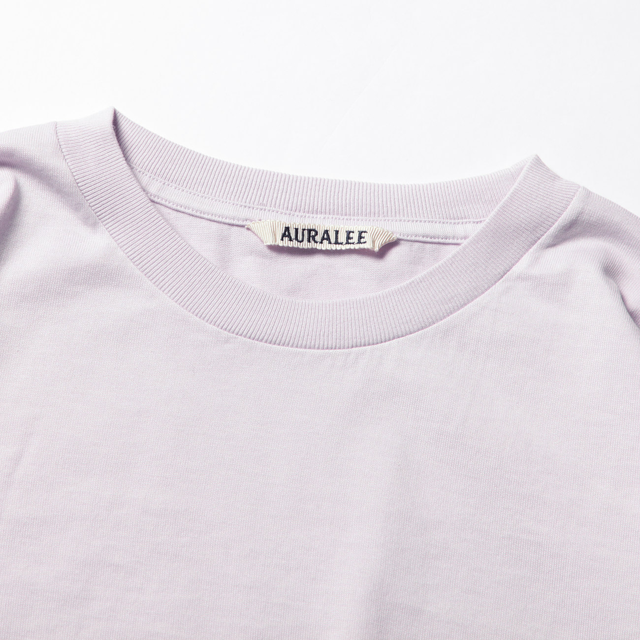 AURALEE / オーラリー | LUSTER PLAITING L/S TEE (メンズ) - Light