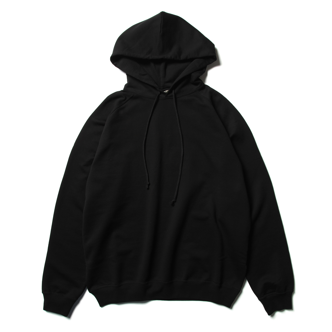 AURALEE / オーラリー | SUPER SOFT SWEAT BIG P/O PARKA - Black