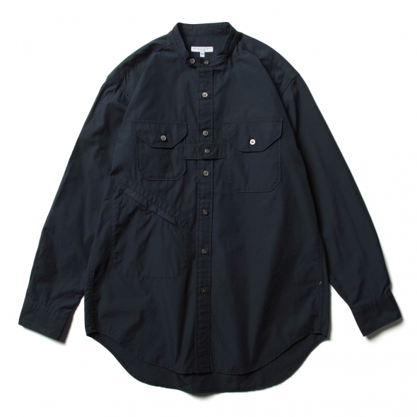 ENGINEERED GARMENTS / エンジニアドガーメンツ | Banded Collar Shirt