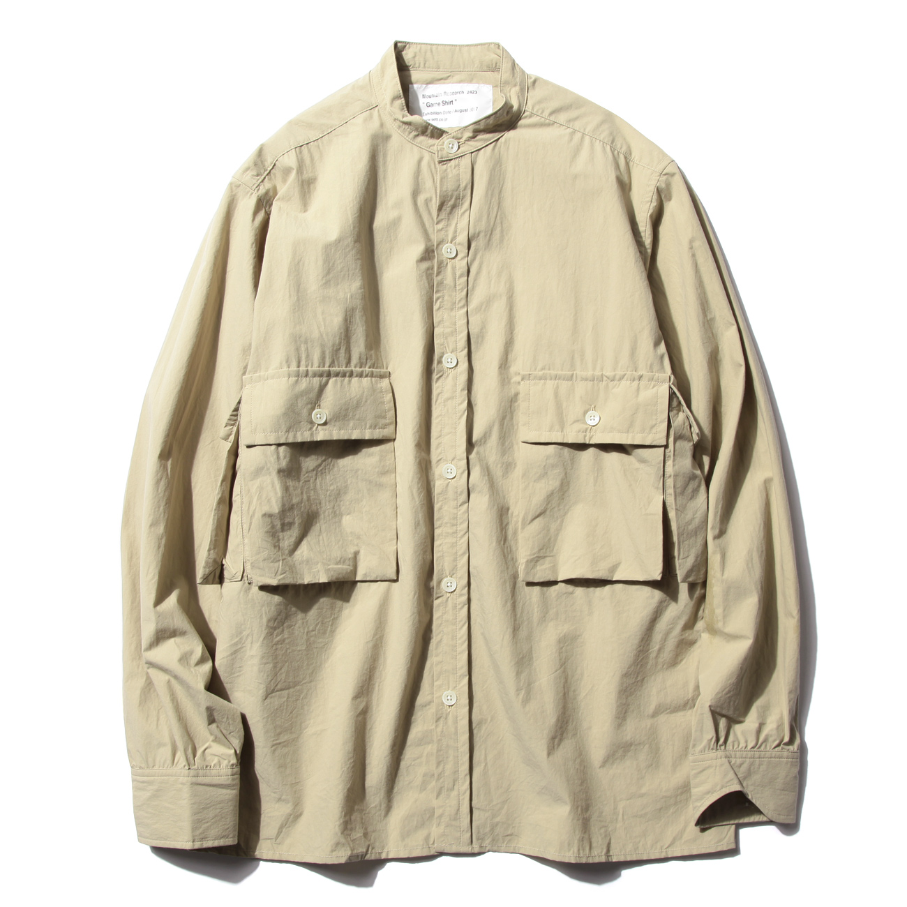RESEARCH | Game Shirt - Beige | 通販 - 正規取扱店 | COLLECT STORE