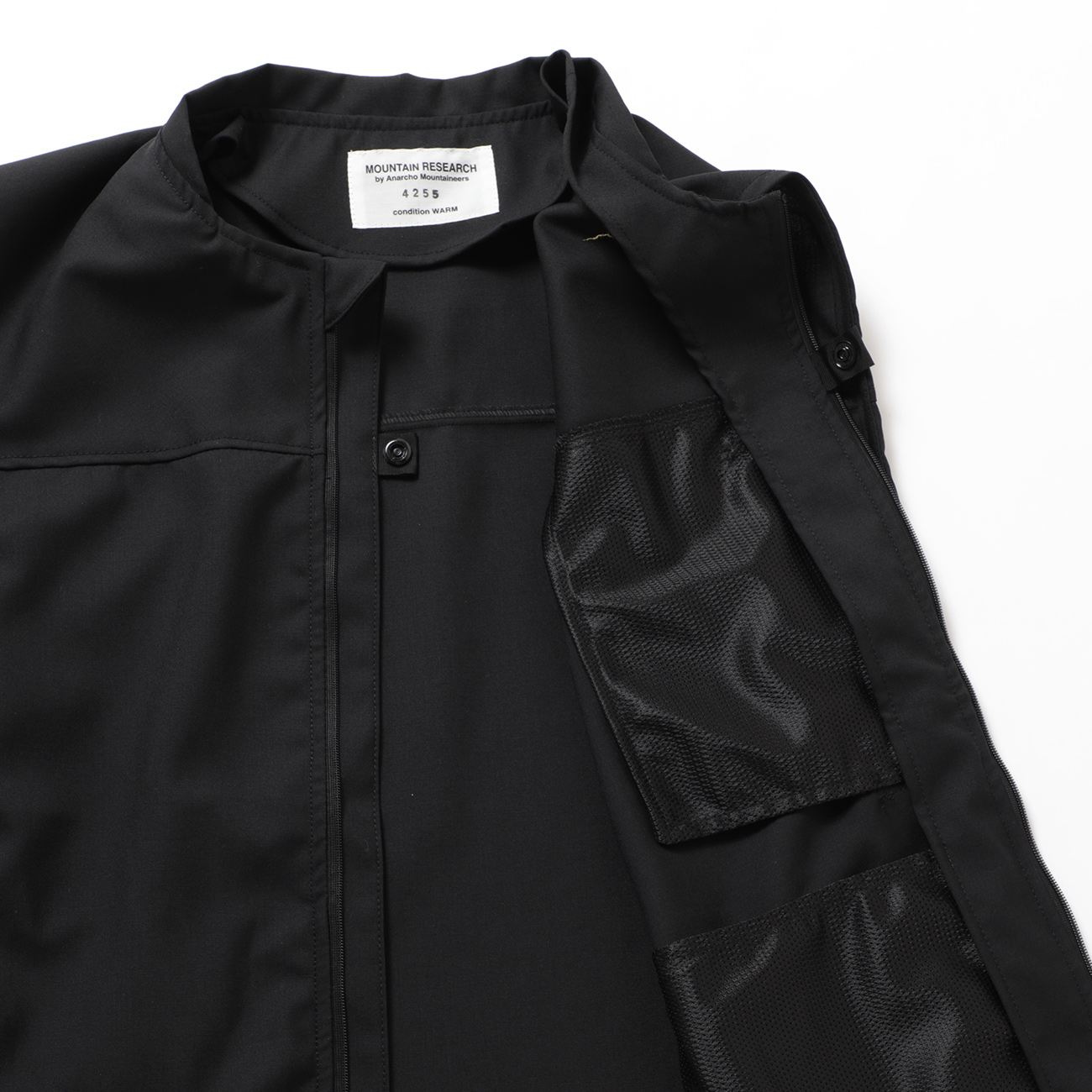 RESEARCH | ID Vest - Black | 通販 - 正規取扱店 | COLLECT STORE