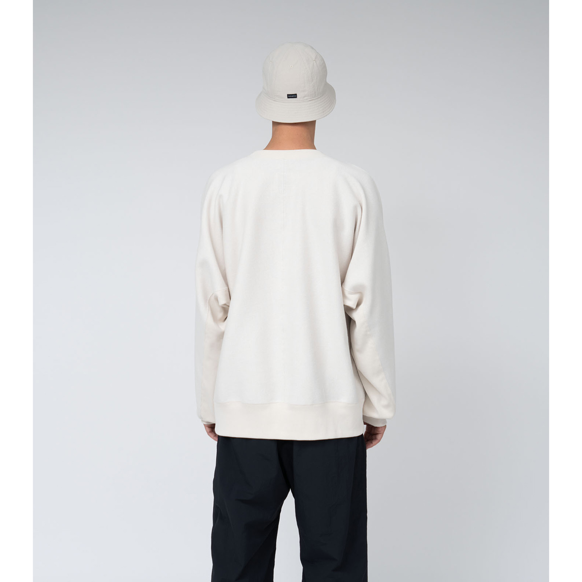 nanamica / ナナミカ | Crew Neck Sweat - Heather Gray | 通販