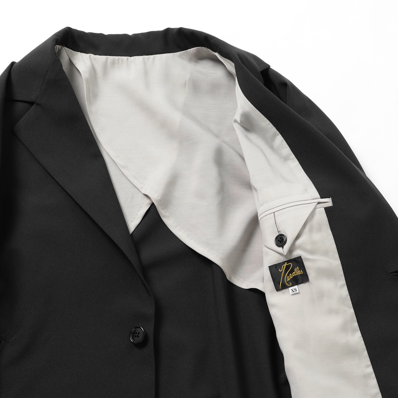 Needles / ニードルズ | Miles Jacket - Poly Double Cloth - Black