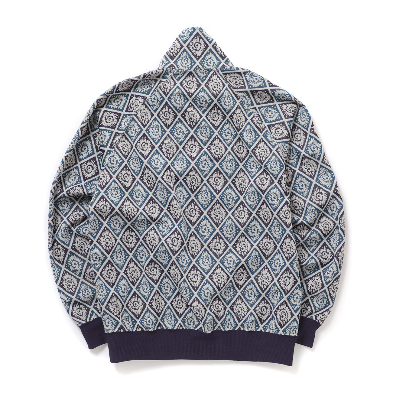 Needles / ニードルズ | Track Jacket - Poly Jacquard - Blue/Purple