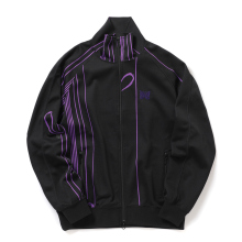 Needles / ニードルズ | Track Jacket - Poly Jacquard - Black