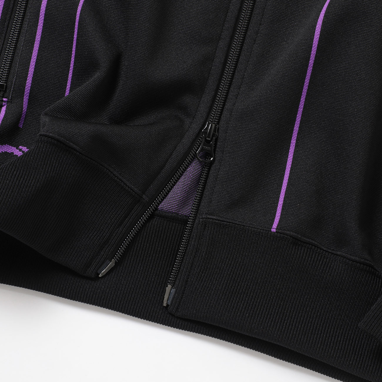 Needles / ニードルズ | Track Jacket - Poly Jacquard - Black | 通販
