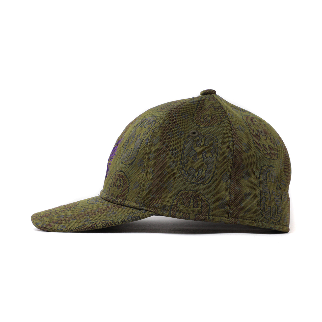 Needles / ニードルズ | Baseball Cap - Poly Jacquard - Olive | 通販