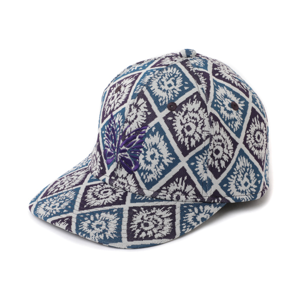 Needles / ニードルズ | Baseball Cap - Poly Jacquard - Blue/Purple