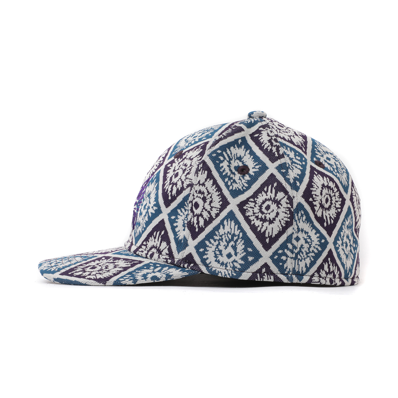 Needles / ニードルズ | Baseball Cap - Poly Jacquard - Blue/Purple