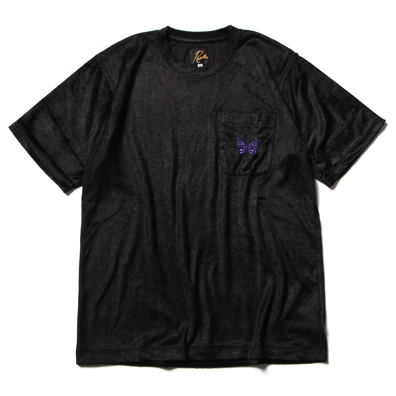 Needles / ニードルズ | S/S Papillon Emb. Pocket Tee - R/Pe