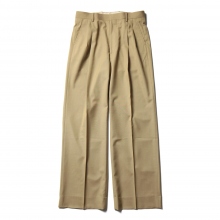 AURALEE / オーラリー | WOOL SILK TROPICAL WIDE SLACKS (メンズ