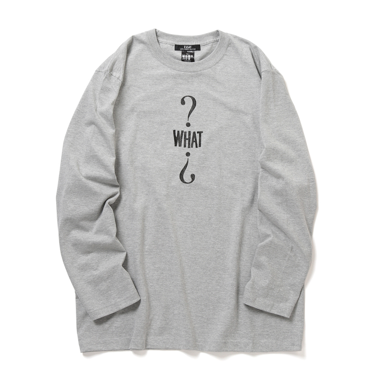 希少　Tobias Smollett: Bicentennial Essays ESSAY / エッセイ | TS-2 LONG SLEEVE T-SHIRT - What | 通販 - 正規