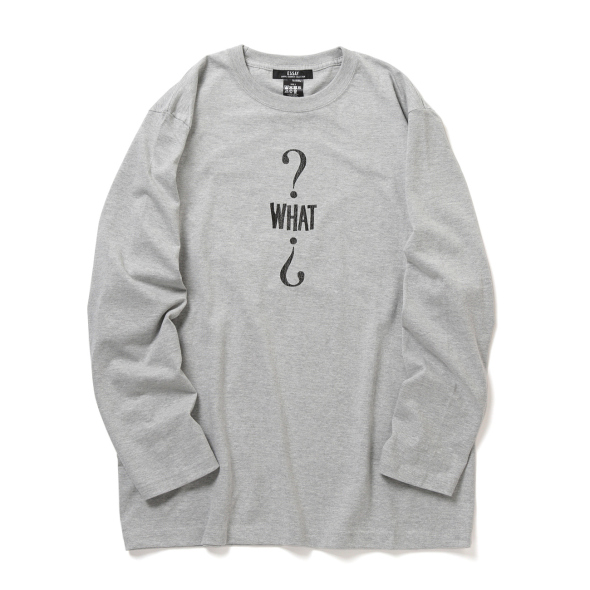 ESSAY / エッセイ | TS-2 LONG SLEEVE T-SHIRT - What | 通販