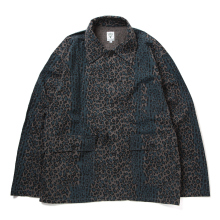 South2 West8 / サウスツーウエストエイト | Smokey Shirt - Cotton Jacquard / Paisley - Leopard