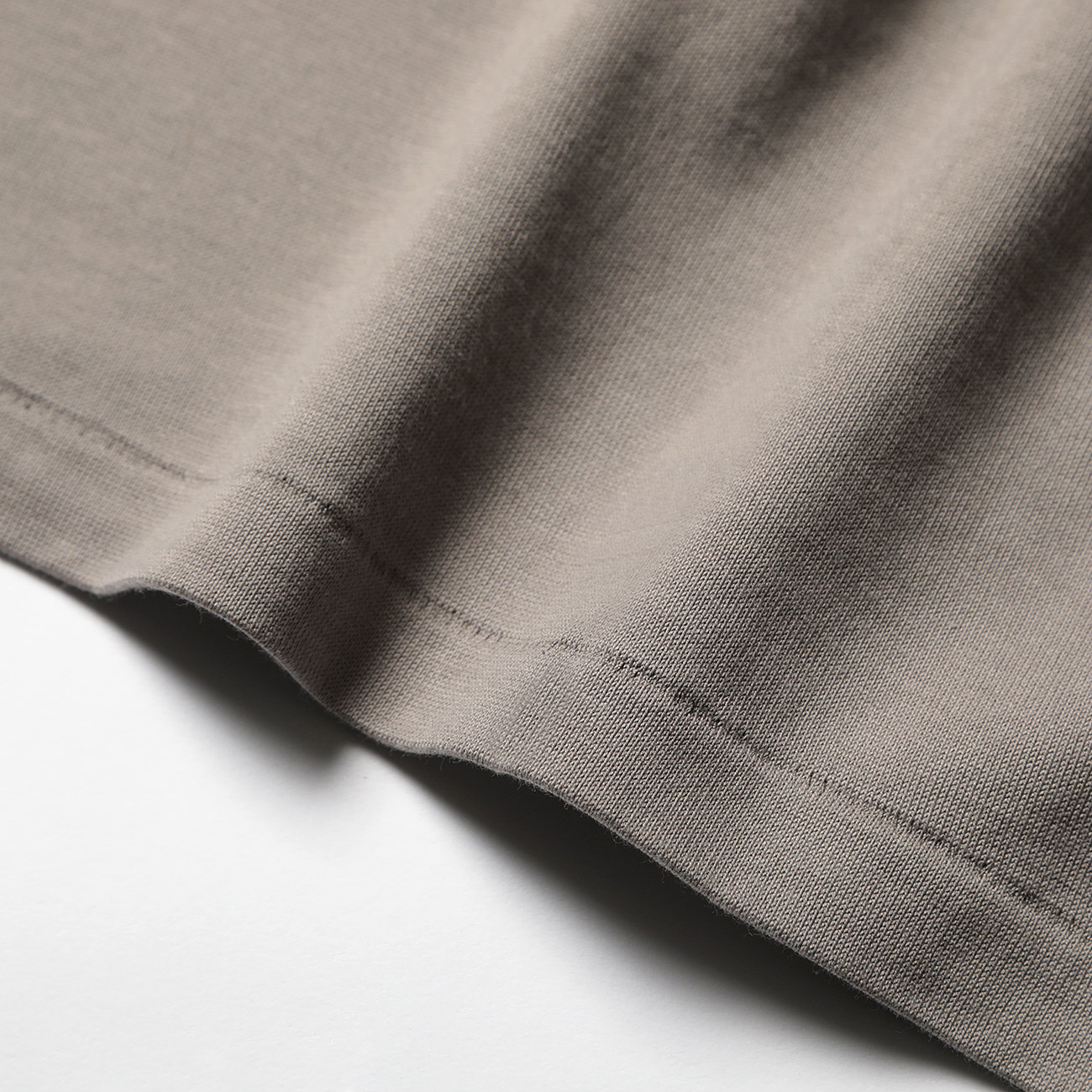 AURALEE / オーラリー | LUSTER PLAITING TEE (メンズ) - Khaki