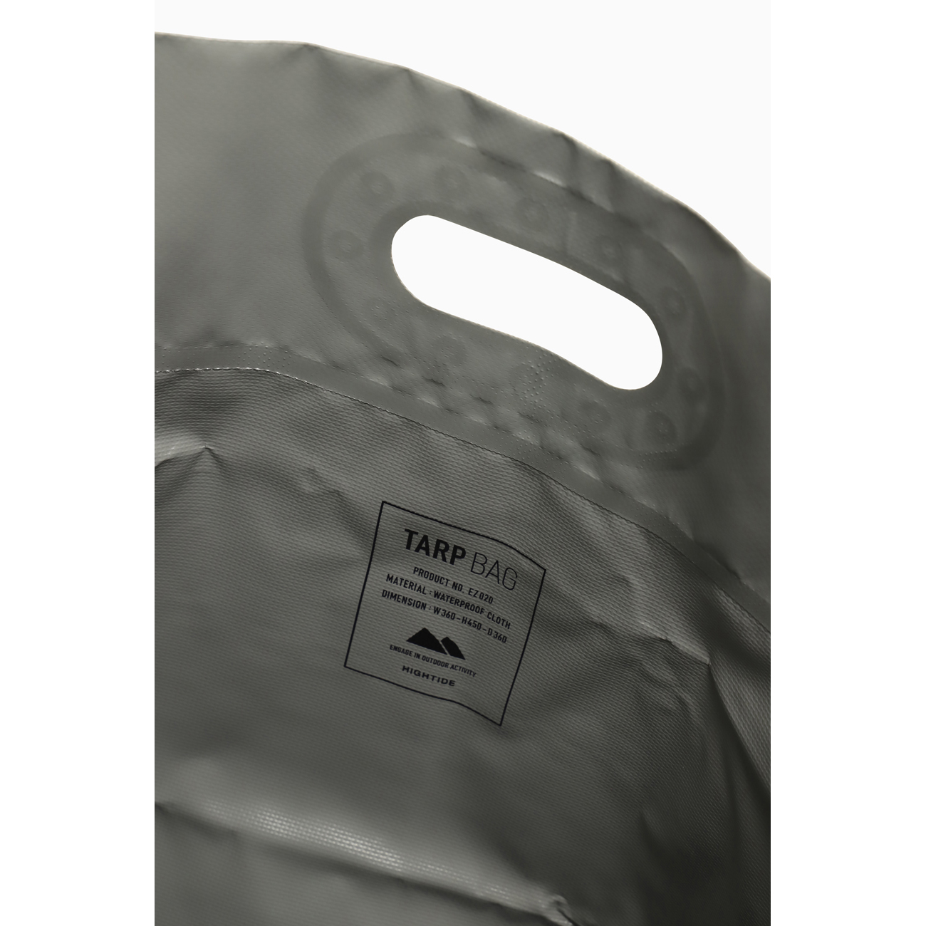 and wander / アンドワンダー | storage bucket 35L - Gray