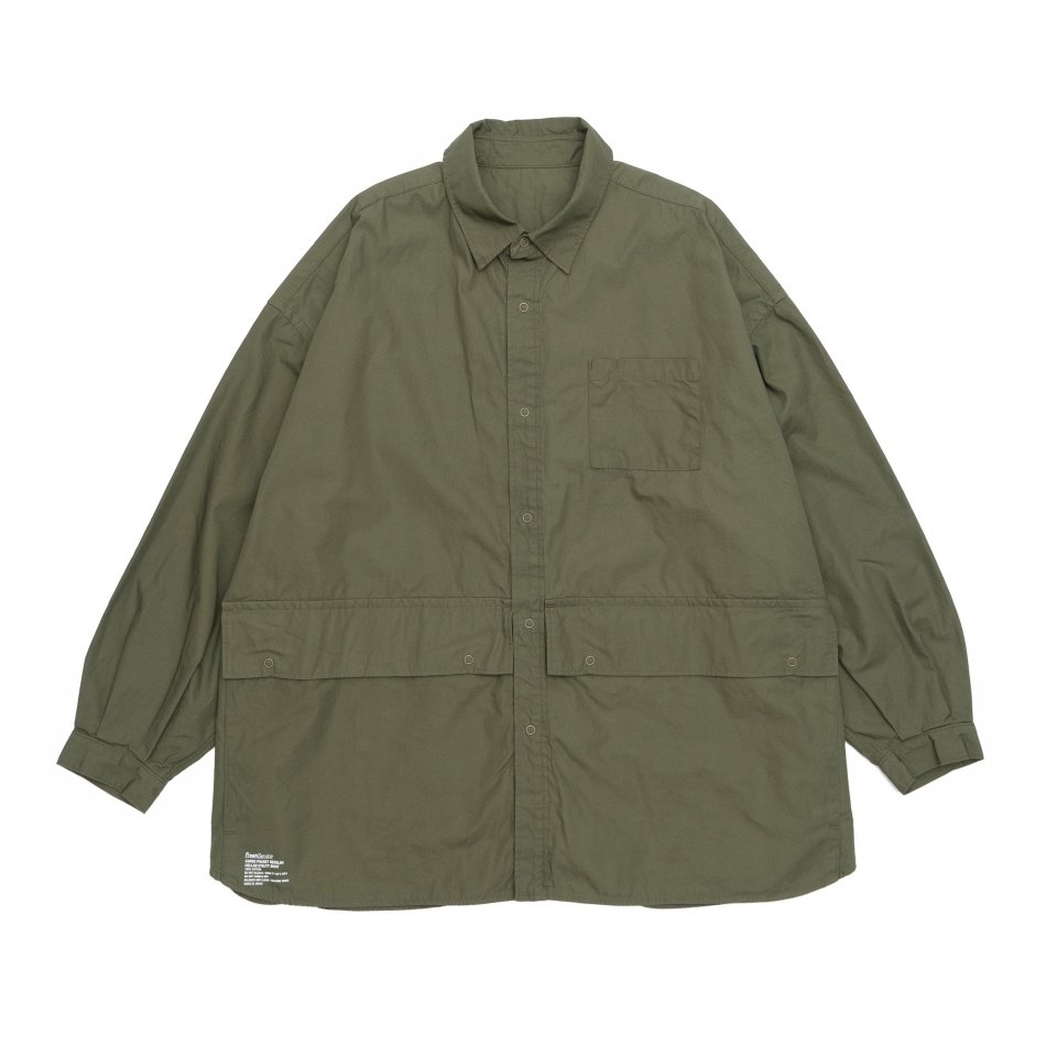 ジャケット・アウター FreshService Cargo Pocket Utility Shirt ジャケット・アウター FreshService Cargo Pocket Utility Shirt