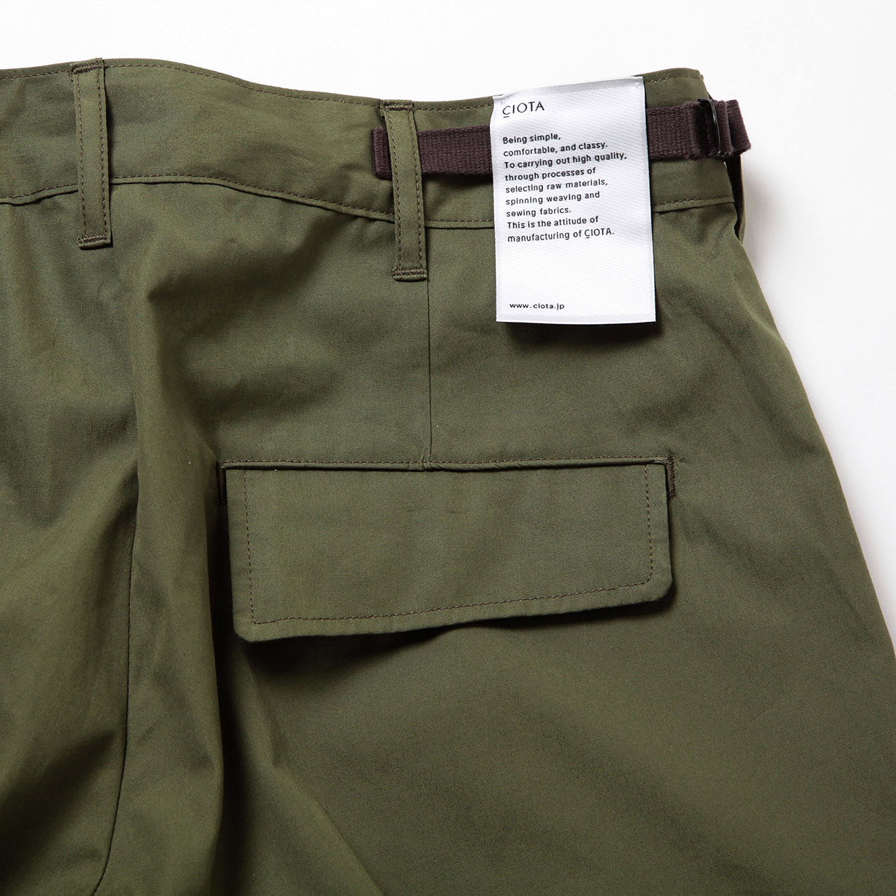 CIOTA / シオタ | Jungle Fatigue Pants - Olive | 通販 - 正規取扱店