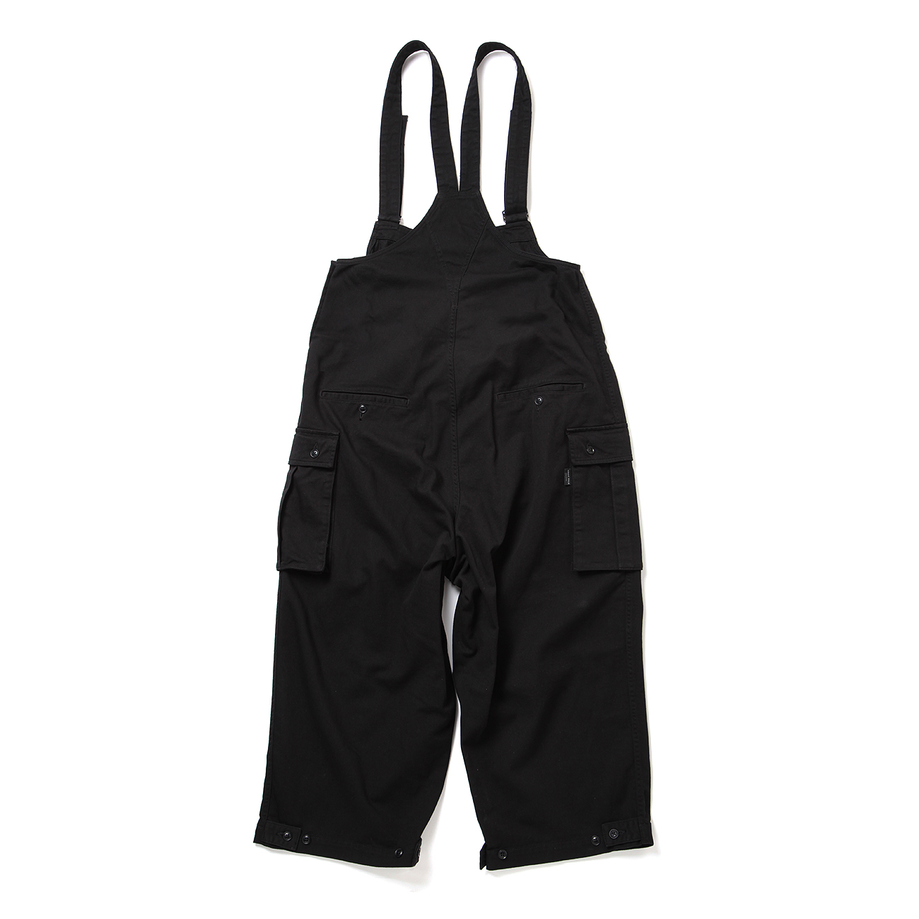 Yohji YAMAMOTO POUR HOMME / ヨウジ ヤマモト プールオム | Black SCANDAL KATSURAGI Multi-Pocket WORK OVERALLS - Black