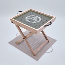 ....... RESEARCH | HOLIDAYS in The MOUNTAIN 131 - 1/2 Handle Table - Beige