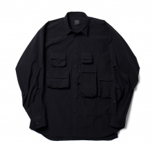 TECH ANGLERS SHIRTS L/S DAIWA PIER39 S 黒 DAIWA PIER39 / ダイワピア39 | Tech Anglers Shirts L/S - Black