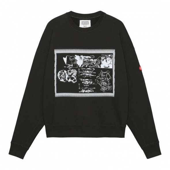 FK Sheet10 CREW NECK - Black