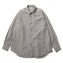 FUJITO / フジト | B/S Shirt (Pattern) - Brown Check