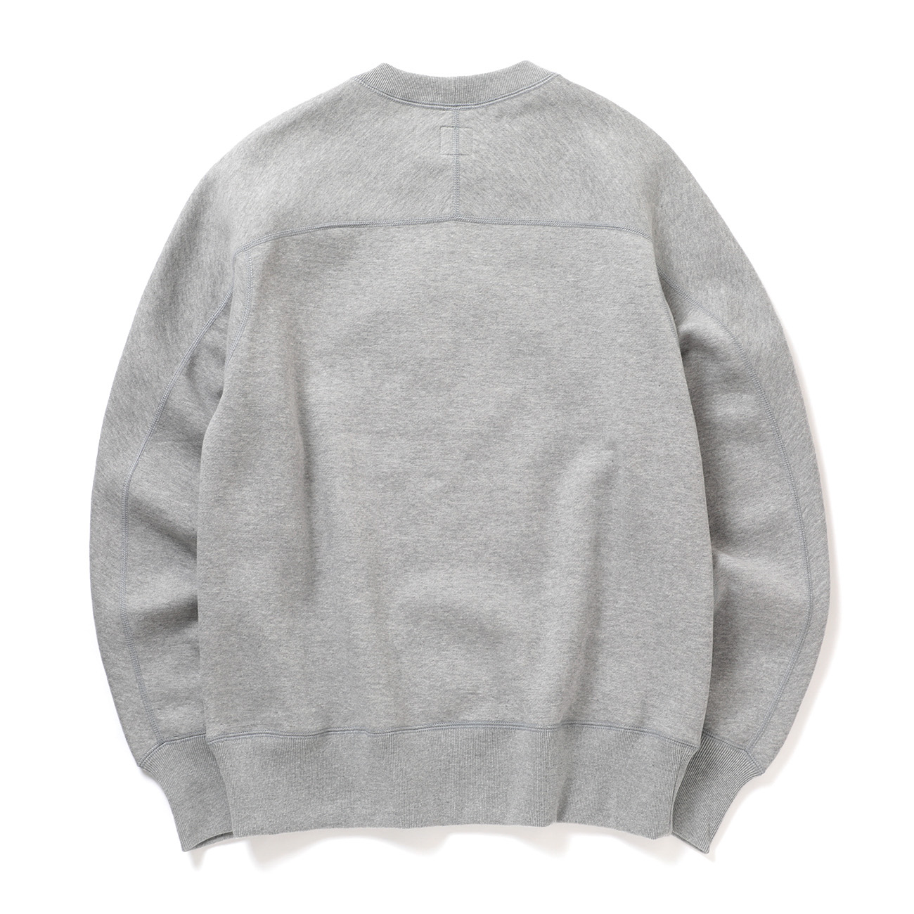 Scye / サイ | Fleece Back Jersey Sweat Shirt - 240/ヘザーグレー