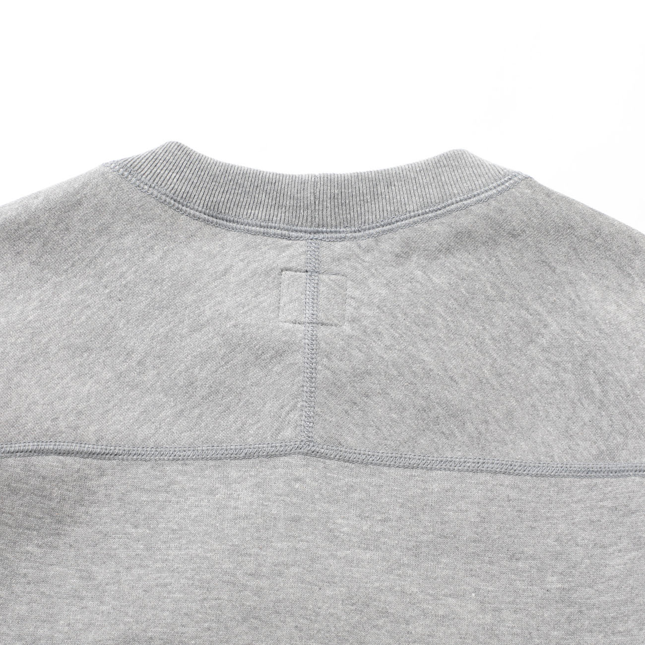 Scye / サイ | Fleece Back Jersey Sweat Shirt - 240/ヘザーグレー