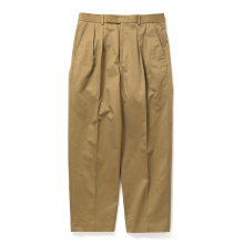 Scye / サイ | San Joaquin Cotton Chino Pleated Trousers - 217/カーキベージュ