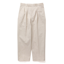 Scye / サイ | San Joaquin Cotton Chino Pleated Trousers - 006/生成